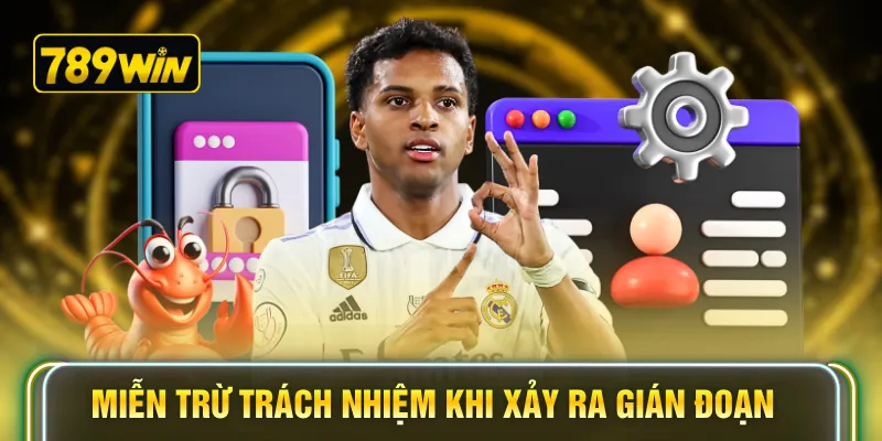 Miễn trừ trách nhiệm khi xảy ra gián đoạn